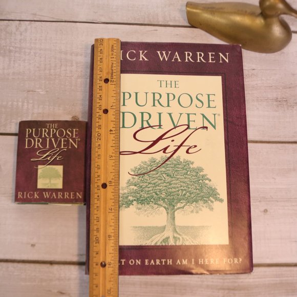 The Purpose Driven Life What on Earth Am I Here For? by Rick Warren Hardcover - Picture 11 of 12